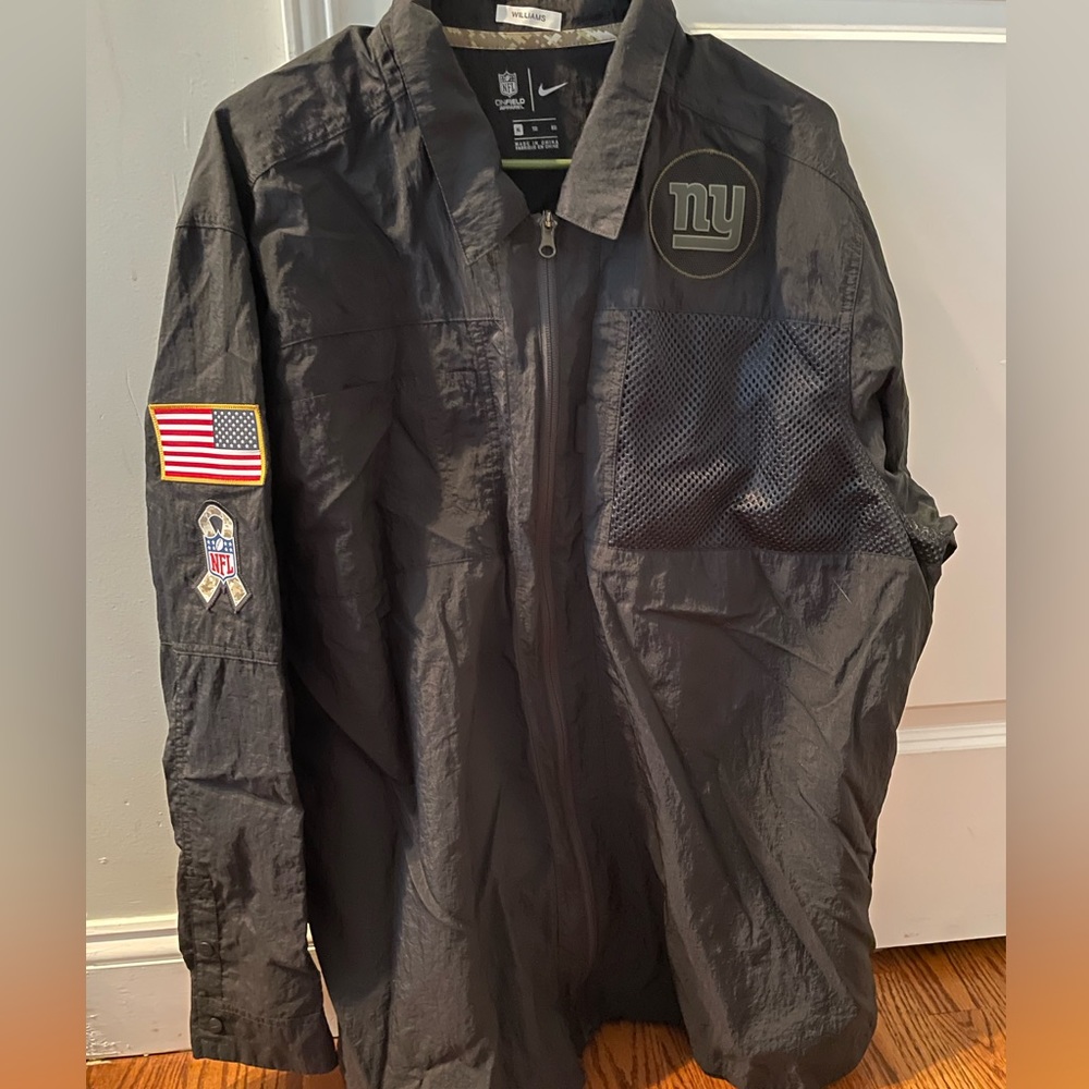 New York Giants jacket salute to service